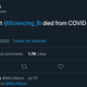 Illustration for article titled Science Twitter Got Catfished by a Fake Professor Who Died From Covid
